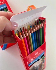 تصویر مداد رنگی ۲۴ رنگ فابرکاستل ۱۵۳ 