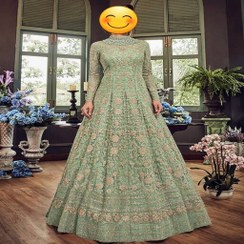 تصویر لباس هندی برش خورده 7009 