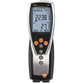 تصویر ترمومتر ۳ کاناله دیجیتال تستو مدل TESTO 735-2 ا TESTO Multichannel thermometer 735-2 TESTO Multichannel thermometer 735-2