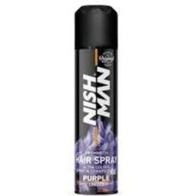 تصویر اسپری رنگ مو نیش من (بنفش) حجم 150 میلی لیتر - NISHMAN Hair color spray (PURPLE) 150 ml 