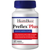 تصویر هلث برست قرص پریفلکس پلاس مکمل خوراکی 60عددی HEALTH BURST PREFELEX PLUS TABLETS DIETARY SUPPLEMENT 60PCS