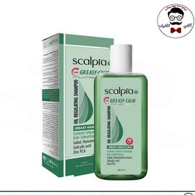 تصویر شامپو روزانه کنترل کننده چربی پوست سر اسکالپیا Scalpia scalp oil control daily shampoo