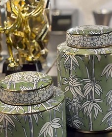 تصویر جار دکوری Green Leaf Bambu 