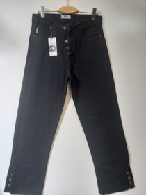 تصویر شلوار جین مردانه بگ استایل دمپا دگمه دار کد BD009 - سایز 34 BAG STYLE MANS CODE BD009