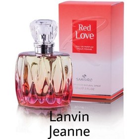 تصویر ادوپرفیوم زنانه 90میل Red Love سن‌سیرو 