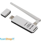 تصویر کارت شبکه USB بی سیم (دانگل وای فای) تی پی لینک مدل TL-WN722N TP-Link TL-WN722N Wireless USB Adapter