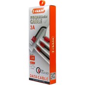 تصویر کابل شارژ 2 متری دیکین مدل DK-A83 Micro USB 3.0A