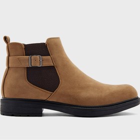 تصویر چکمه‌های چرم سوئدی کژوال چلسی برند robert wood Suede Casual Chelsea Boots