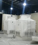 تصویر برج خنک کننده 200 تن مکعبی کولینگ تاور 200 تن تبرید cooling tower 200 ton