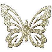 تصویر استیکر اکلیلی پروانه طرح ST15 