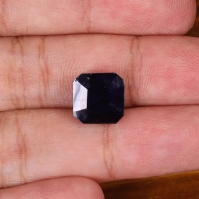 تصویر نگین یاقوت کبود کد 29984 Sapphire stone