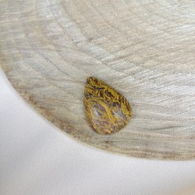 تصویر نگین تراش جاسپر مریم Maryam Tree Jasper