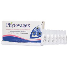 تصویر شیاف واژینال فیتوواژکس اکسیر گستر اسپادانا 7 عدد Exir Gostar Espadana Phytovagex Vaginal Suppository 7 PCS