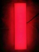 تصویر سنگ نورانی تک رنگ مستطیل نورزاگرس 12 ولت - 30*5 12V noorZagros Light Rectangular Monochrome Luminous Stone