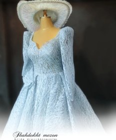 تصویر اگه دنبال یه لباس عروس رنگی خوشکل و ملیح و 