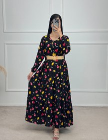 تصویر پیراهن نخ ارکیده 