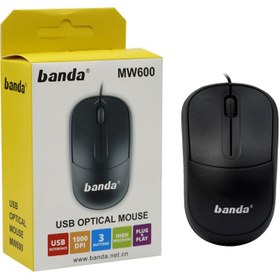 تصویر موس Banda MW600 ا Banda MW600 Wired Mouse Banda MW600 Wired Mouse