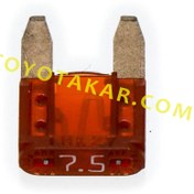 تصویر فیوز 7.5 آمپر انواع تویوتا و لکسوس مدل 2025-2005 