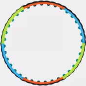 تصویر حلقه هولاهوپ ژله ای اورانوس 