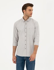 تصویر پیراهن مردانه آستین بلند راسته | پیر کاردین Pierre Cardin 1030454 