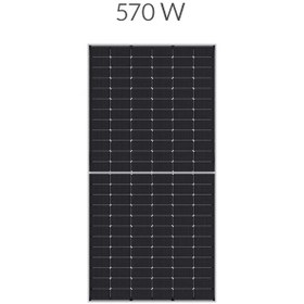 تصویر پنل خورشیدی 570 وات مونو کریستال دو طرفه برند Jinko Solar Solar Panel 570W Mono N-TYPE BIFACIAL Jinko Solar