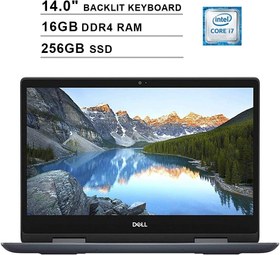 تصویر 2019 Dell Inspiron 14 5482 14 اینچ لپ تاپ لمسی صفحه نمایش لمسی صفحه نمایش لمسی (Inel Core i7-8565U تا 4.6 گیگاهرتز ، 16 گیگابایت رم ، 256 گیگابایت SSD ، کیبورد با نور پس زمینه ، بلوتوث ، WiFi ، HDMI ، ویندوز 10 ، خاکستری) ا Dell Inspiron 14 5482 14 Inch FHD 2-in-1 Touchscreen Laptop (Intel Core i7-8565U up to 4.6 GHz, 16GB RAM, 256GB SSD, Backlit Keyboard, Bluetooth, WiFi, HDMI, Windows 10, Grey) (Renewed) Dell Inspiron 14 5482 14 Inch FHD 2-in-1 Touchscreen Laptop (Intel Core i7-8565U up to 4.6 GHz, 16GB RAM, 256GB SSD, Backlit Keyboard, Bluetooth, WiFi, HDMI, Windows 10, Grey) (Renewed)