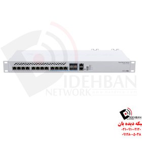 تصویر روتر سوئیچ CRS312-4C+8XG-RM میکروتیک Mikrotik Router Switch CRS312-4C+8XG-RM