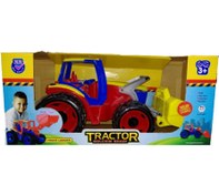 تصویر ماشین بازی تراکتور طرح لودر هالیمو کد MA001 مناسب خردسال 