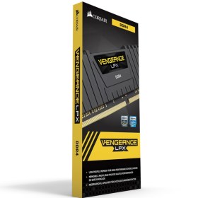 تصویر رم کامپیوتر Vengeance LPX DDR4 کورسیر دوکاناله 64GB فرکانس 3600MHz Corsair Vengeance LPX DDR4 3600MHz C18 64GB (2x32) Desktop Memory