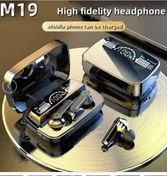 تصویر هندزفری بی سیم مدل M19 پک پلمپ (فروش ویژه همکار) M19 Headset