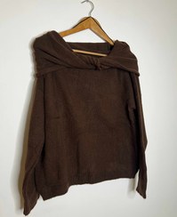 تصویر بافت آف شولدر(یقه B) کد T178-7 - فری سایز 