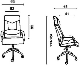 تصویر صندلی مدیریتی MB760 