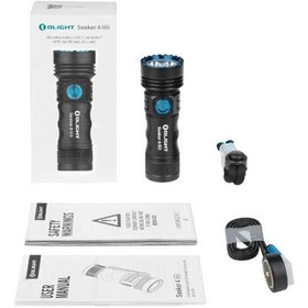 تصویر چراغ قوه اولایت سیکر 4 مینی نور سفید و UV Seeker 4 Mini White and UV LED Flashlight