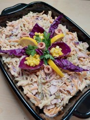 تصویر سالاد ماکارونی Macaroni salad