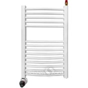 تصویر حوله خشک کن برقی 80 سانتیمتری آلومینیومی 14 لول | Electric towel dryer 80 cm 