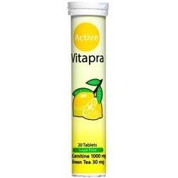 تصویر ال کارنیتین و چای سبز اکتیو ویتاپرا --Vitapra L Carnitine and Green Tea Active 