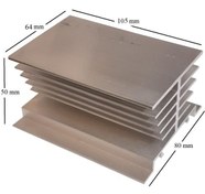 تصویر هيت سينك SSR تكفاز- سه فاز كد HS80-100-50 