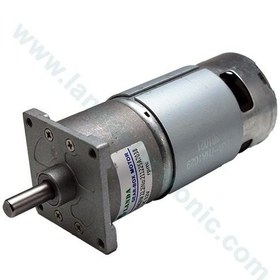 تصویر موتور دی سی گیربکس دار ZGA42FM (12V 100RPM) 