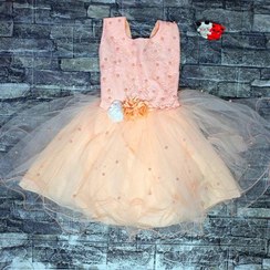 تصویر لباس عروس فنردار دخترانه 