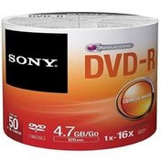 تصویر DVD خام اوریجینال SONY بسته 50 عددی 