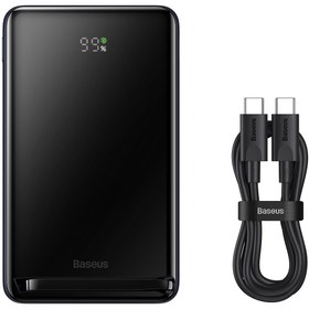 تصویر پاور بانک بی سیم فست شارژ 10000 باسئوس Baseus PPCXZ10 PD 20W Baseus PPCXZ10 PD 20W 10000mAh Power Bank