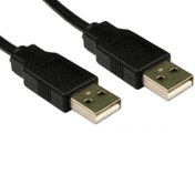 تصویر کابل USB دی نت مدل AM to AM طول 3 متر - مشکی 