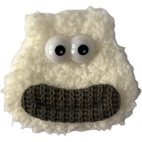 تصویر تکه‌ دوزی فانتزی طرح قورباغه 