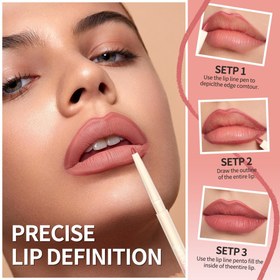 تصویر خط لب شمعی olibolla 