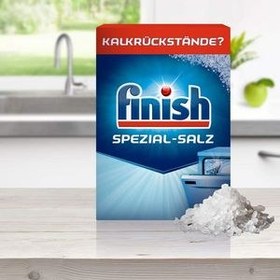 تصویر نمک ظرفشویی فینیش مدل spezial-salz با حجم 1200 گرم Finish dishwashing salt spezial-salz model 1200g