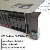 تصویر جدیدترین مدل سرور اچ پی HPE DL380 G10 