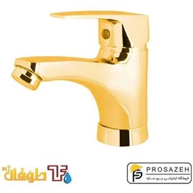 تصویر شیر روشویی طوفان فلز مدل مینا - کروم Tofan Felez Pillar Faucet Mina Model