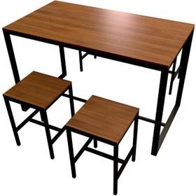 تصویر میز ناهارخوری 4 نفره - مدل D301-4 - طرح ا D301-4 - Dinning Table D301-4 - Dinning Table
