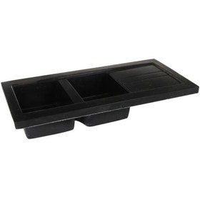 تصویر سینک ظرفشویی گرانیتی روکار برند لنسن مدل ماتریس 