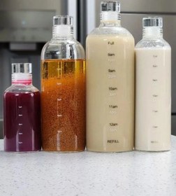 تصویر بطری پیرکس ایکیا 700 میلی لیتر - پیرکس Ikea pyrex bottle